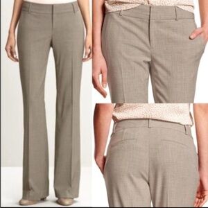 Banana Republic Wool Blend Martin Fit Stretch Pants Trousers Slacks 8 Moss Green